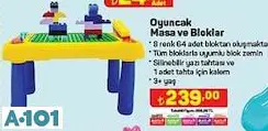 OYUNCAK MASA VE BLOKLAR